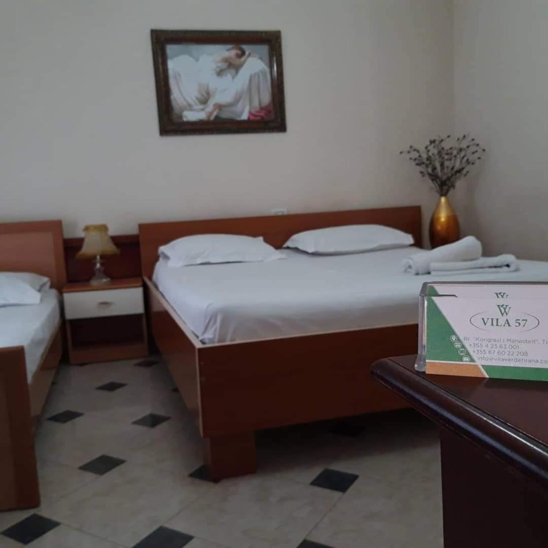 Vila 57 Hotel Тирана Экстерьер фото